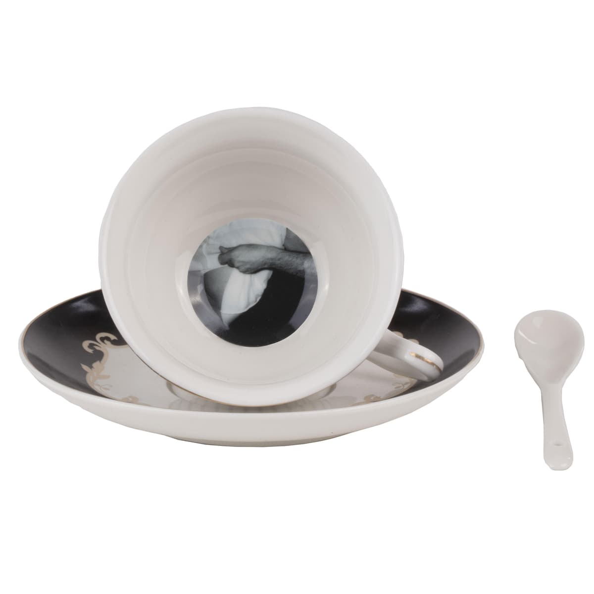 Seletti Lady Tarin Stripes Kop En Schotel Cerere