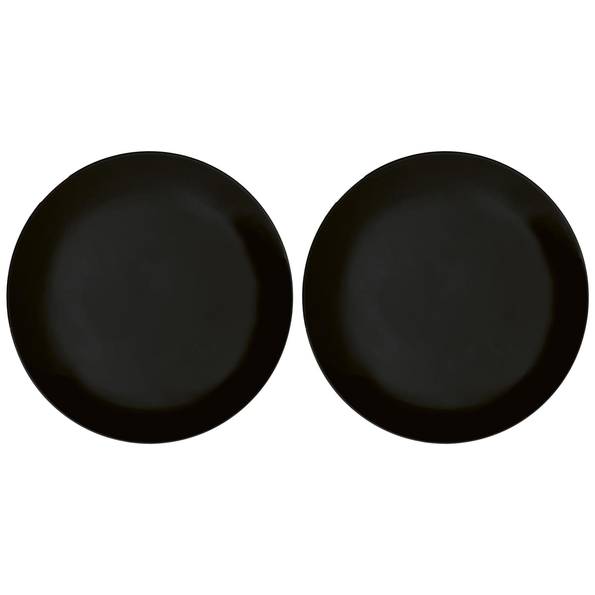 Serax Dé Tableware By Ann Demeulemeester Dinerbord Ø28 Set Van 2 Black