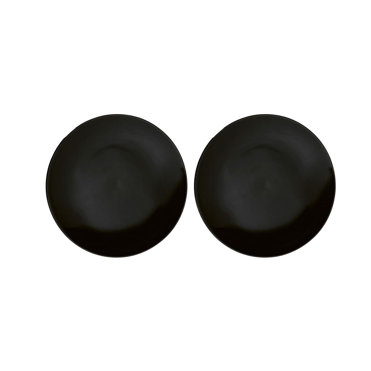 Serax Dé Tableware By Ann Demeulemeester Ontbijtbord Ø17,5 Set Van 2 White/Black 6