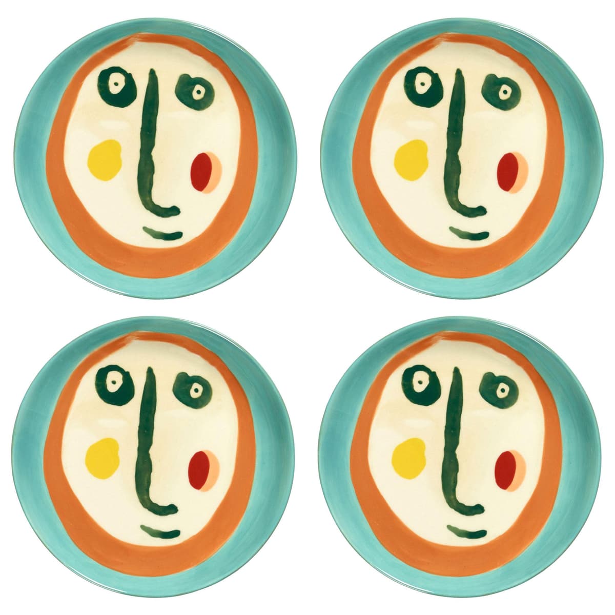 Serax Feast By Ottolenghi GebaksbordjeØ16 Set Van 4 Face N°2