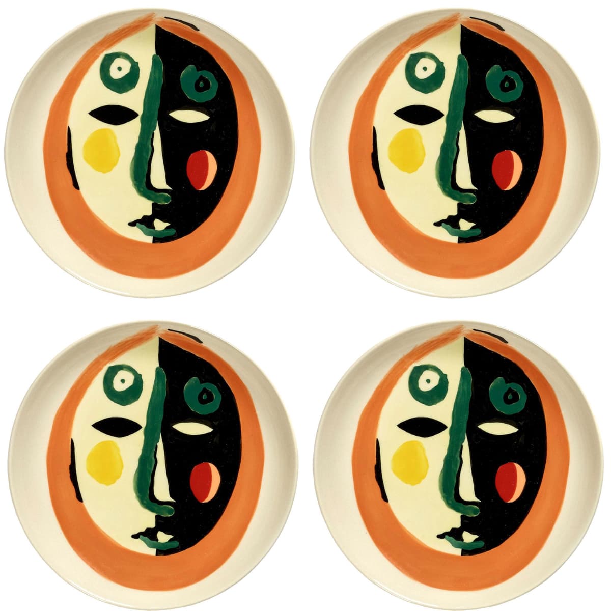 Serax Feast By Ottolenghi GebaksbordjeØ16 Set Van 4 Face N°1