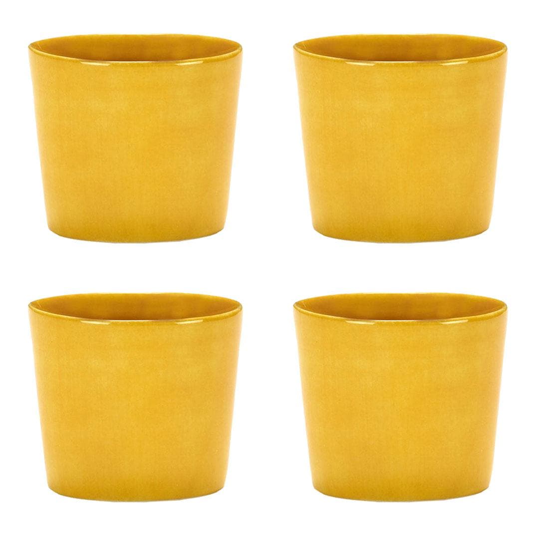 Serax Feast By Ottolenghi Mok 15cl Set Van 4 Yellow - afbeelding 1