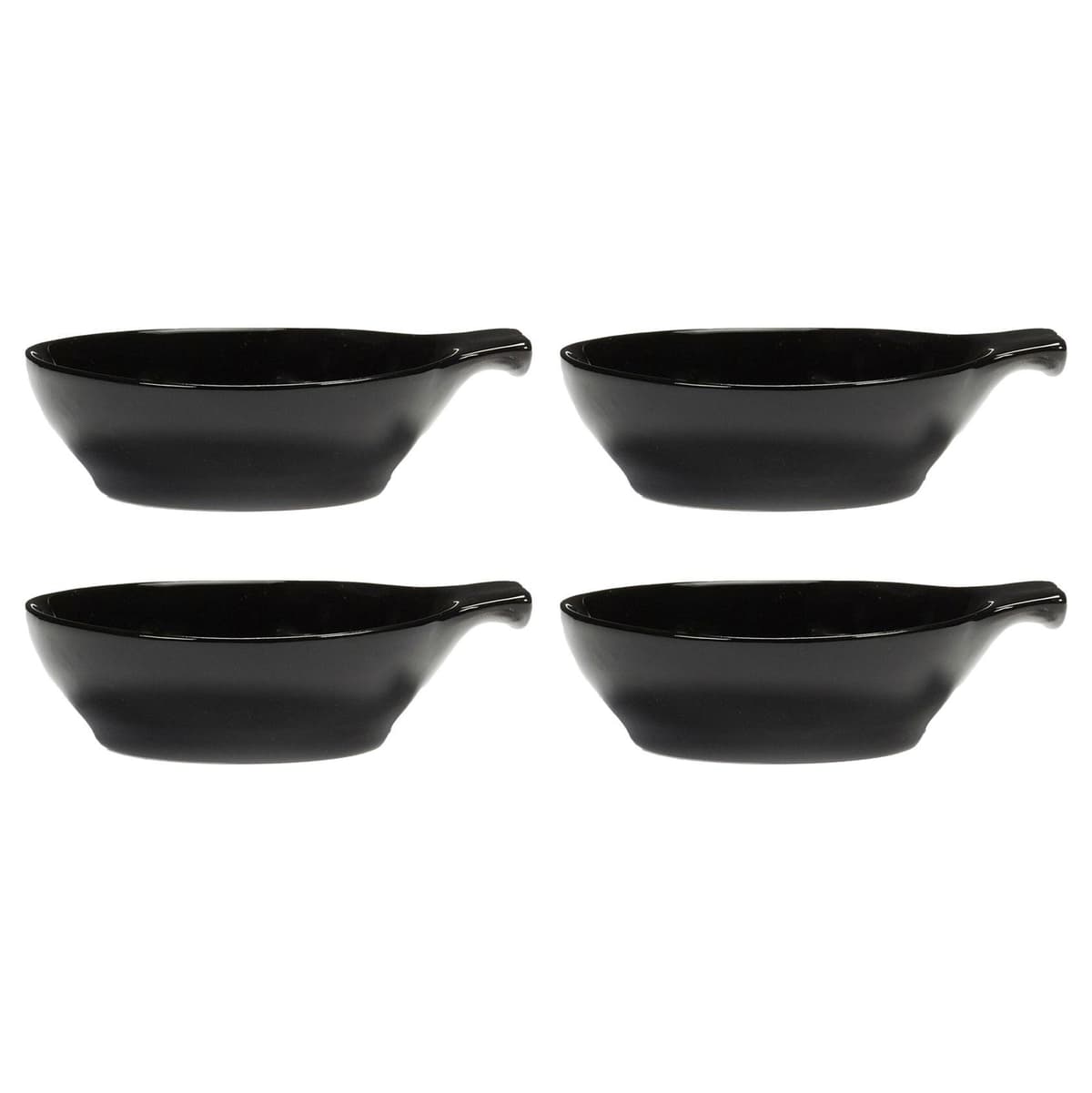 Serax Feast By Ottolenghi Tapassschaal 11x13 Set Van 4 Black