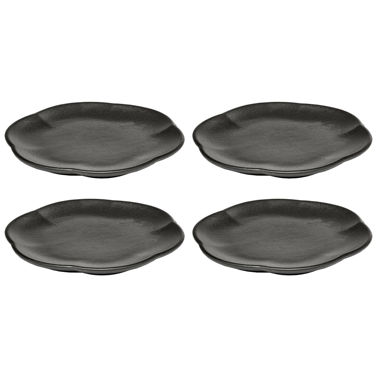 Serax Inku By Sergio Herman GebaksbordjeØ13,9 Set Van 4 Black