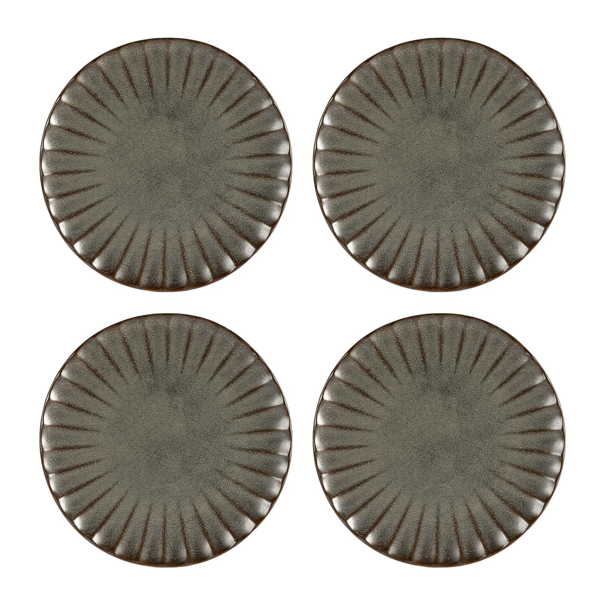 Serax Inku By Sergio Herman GebaksbordjeØ15 Set Van 4 Green