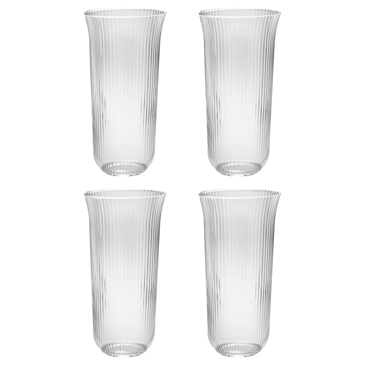 Serax Inku By Sergio Herman Glazen 45cl Set Van 4