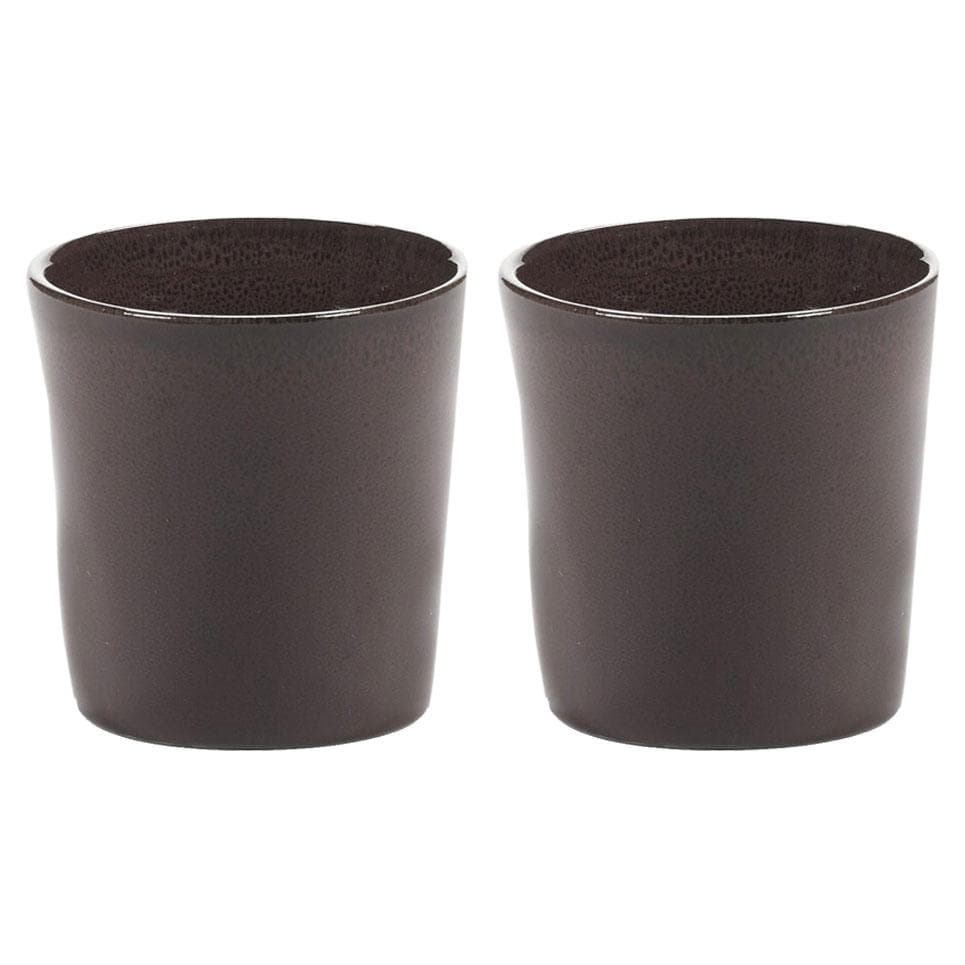 Serax La Mère By Marie Michielssen Mok 13cl Set Van 2 Dark Brown - afbeelding 1