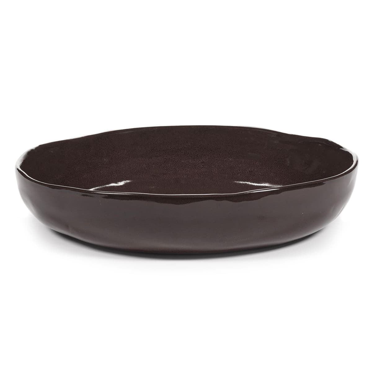 Serax La Mère By Marie Michielssen Serveerschaal Ø31,5 Dark Brown