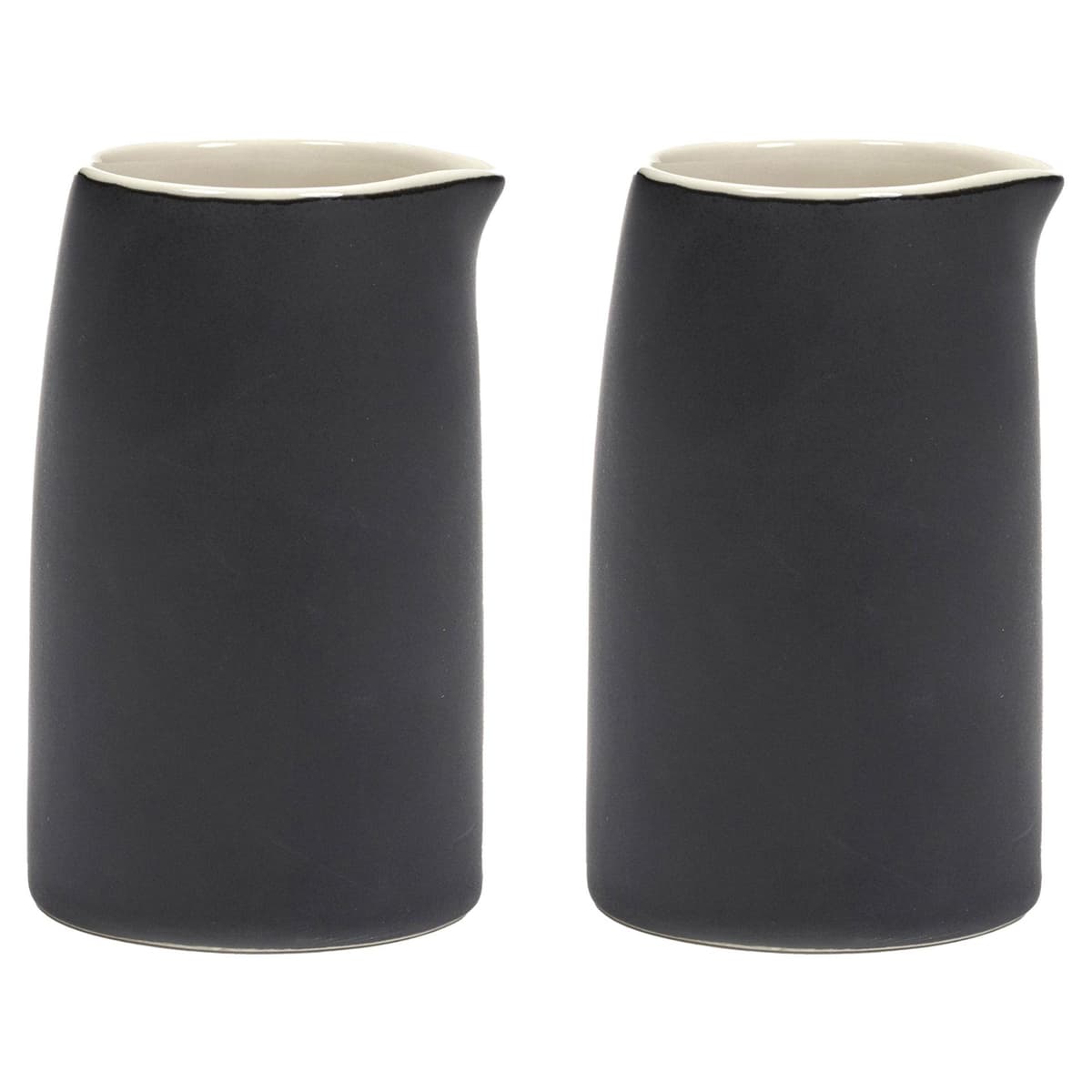 Serax Ra Tableware By Ann Demeulemeester Melkkan Set Van 2 Black/White