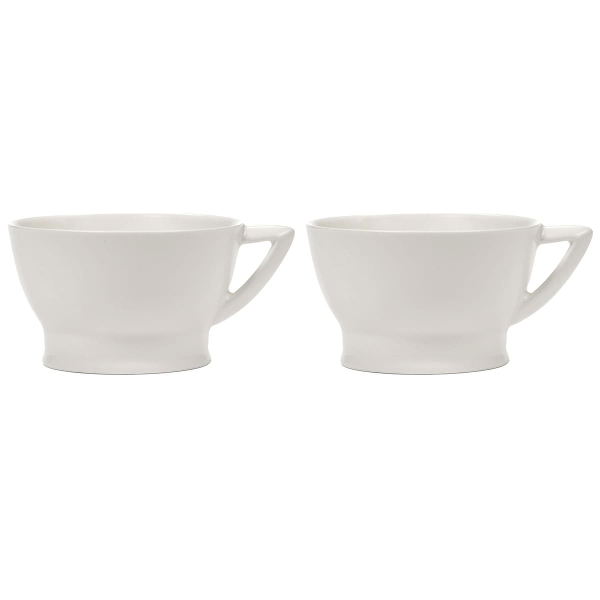 Serax Ra Tableware By Ann Demeulemeester Mok 20cl Set Van 2 White - afbeelding 1