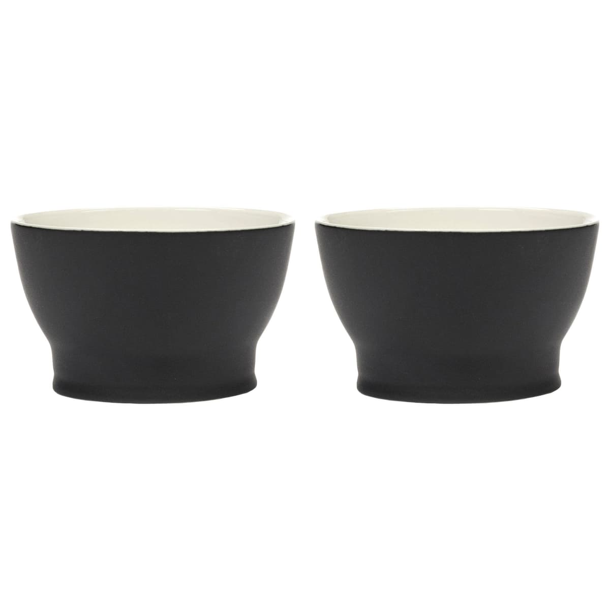 Serax Ra Tableware By Ann Demeulemeester Mok 22cl Set Van 2 Black/White
