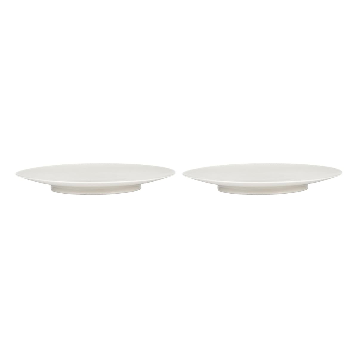 Serax Ra Tableware By Ann Demeulemeester OnbijtbordØ17,5 Set Van 2 White