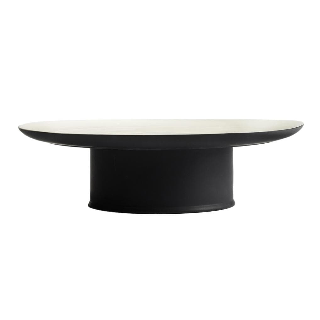 Serax Ra Tableware By Ann Demeulemeester TaartplateauØ33 Black/white