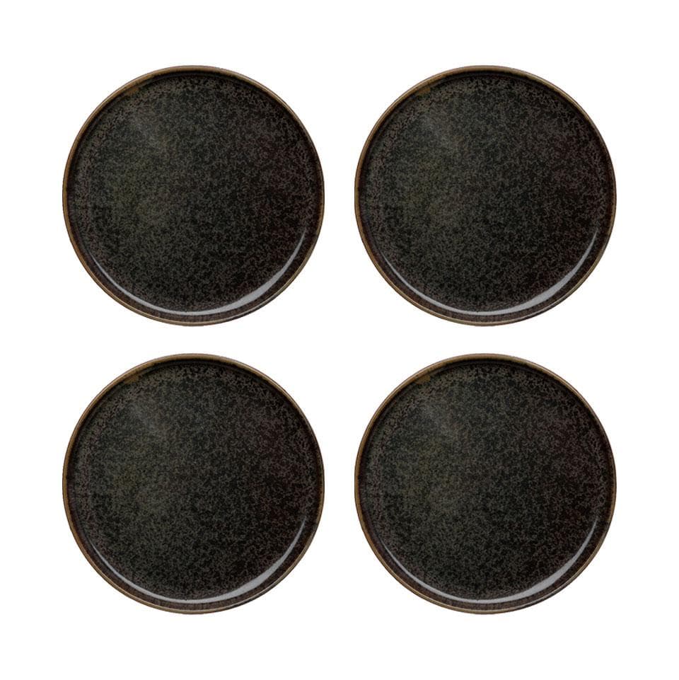 Serax Surface By Sergio Herman OntbijtbordØ21 Set Van 4 Indi Grey