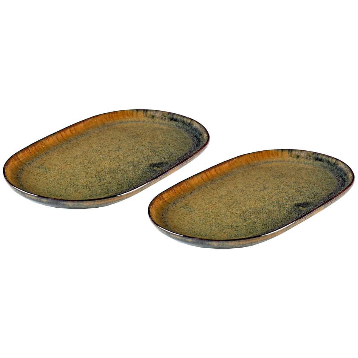 Serax Surface By Sergio Herman Tapasschaal 15x25 Set Van 2 Indi Grey - afbeelding 1