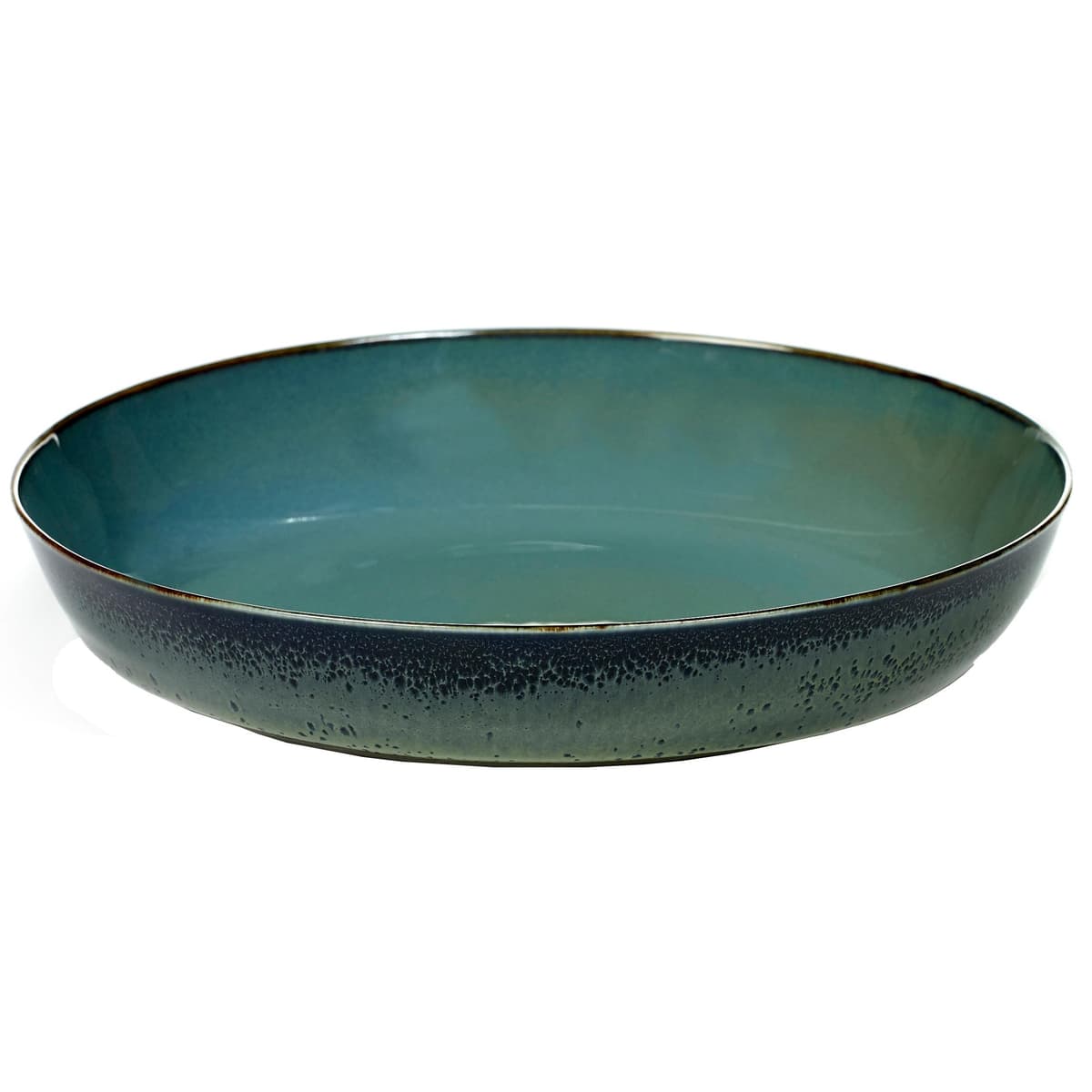 Serax Terres De Rêves By Anita Le Grelle Diep Bord Ø21 Smokey/dark Blue