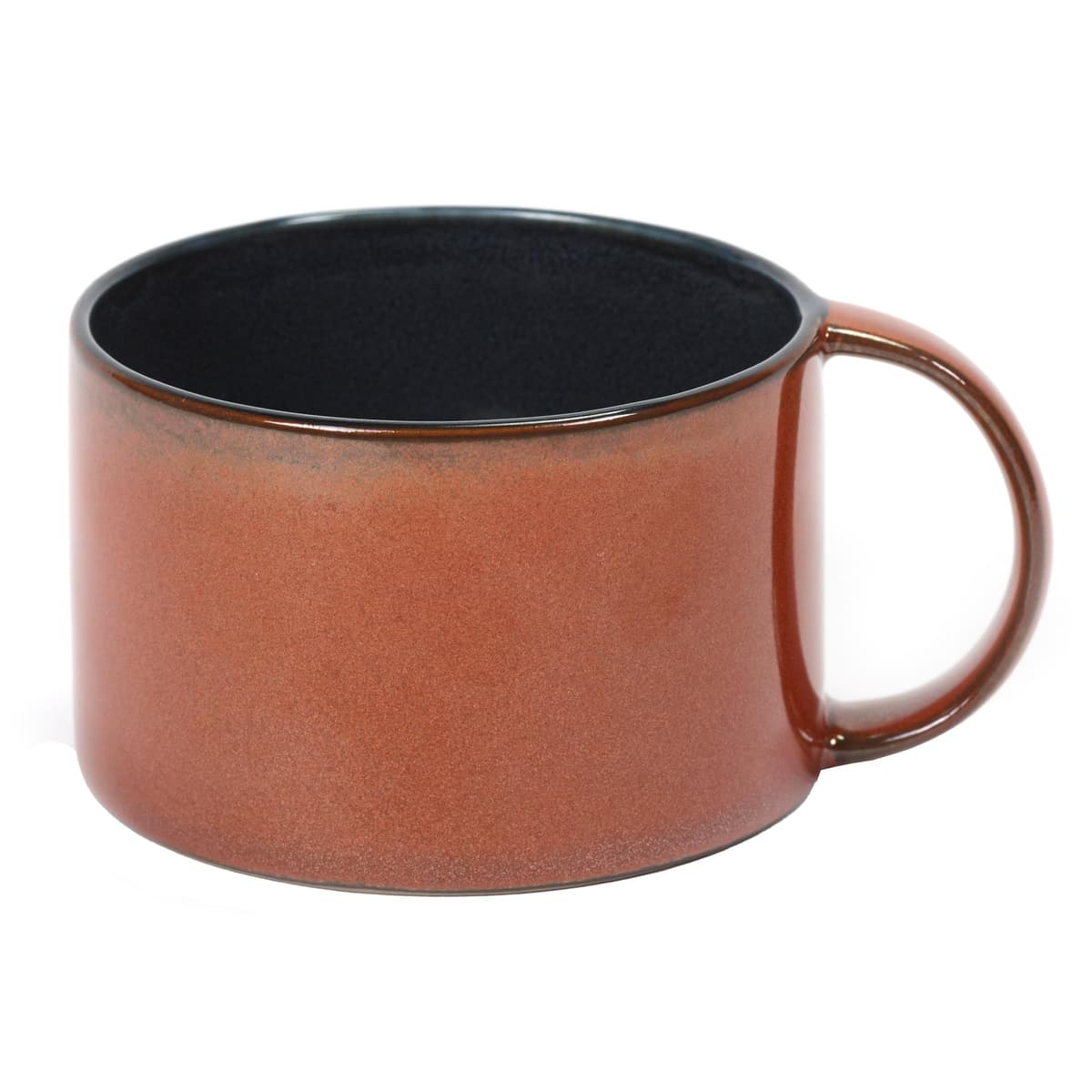 Serax Terres De Rêves By Anita Le Grelle Mok 19cl Dark Blue/rust - afbeelding 1