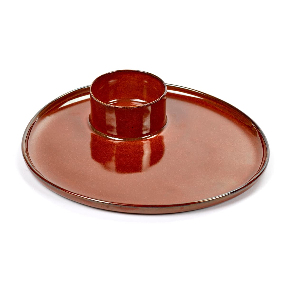 Serax Terres De Rêves By Anita Le Grelle Tapasschaal 14,7x15,6 Rust