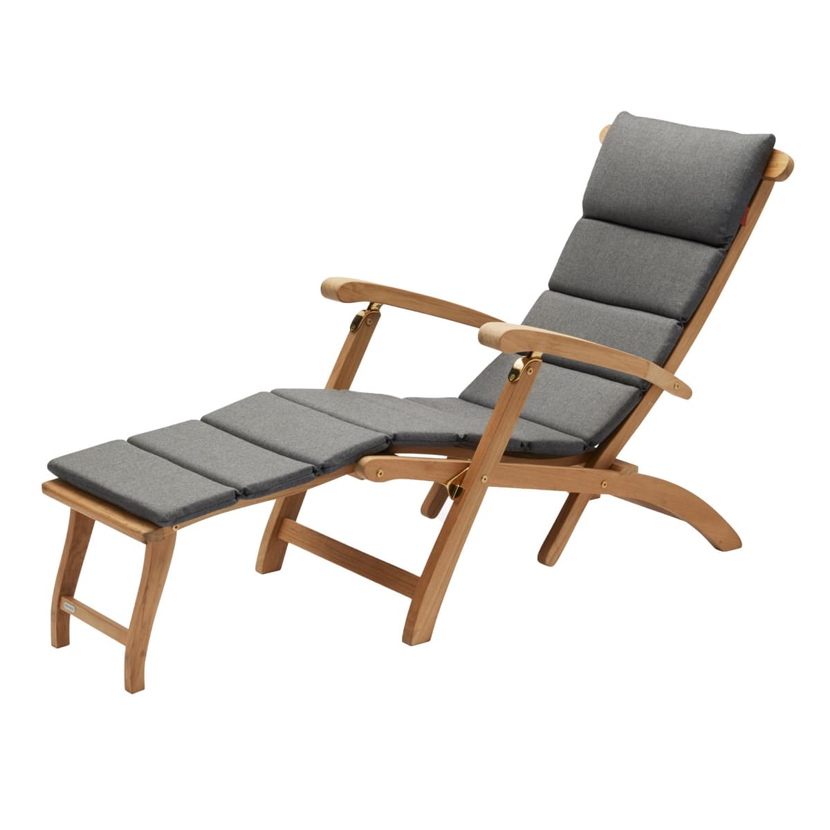 Fritz Hansen Kussen Voor Steamer Deck Chair Ligstoel Charcoal - afbeelding 1