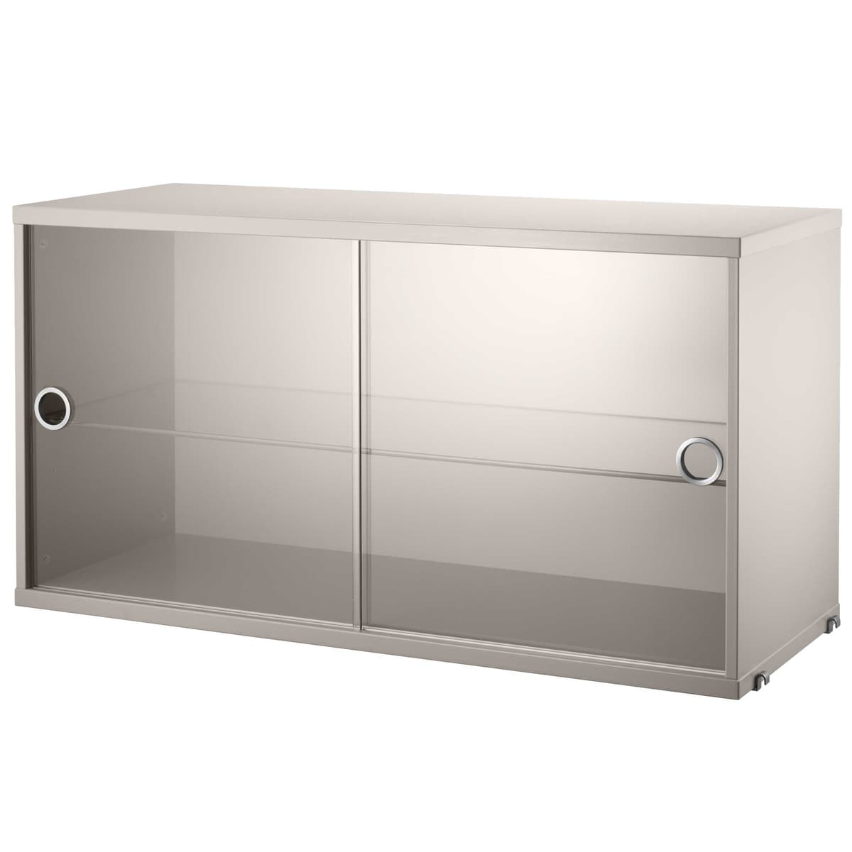 String Furniture Vitrinekast 78 X 30 X 42 Cm Beige