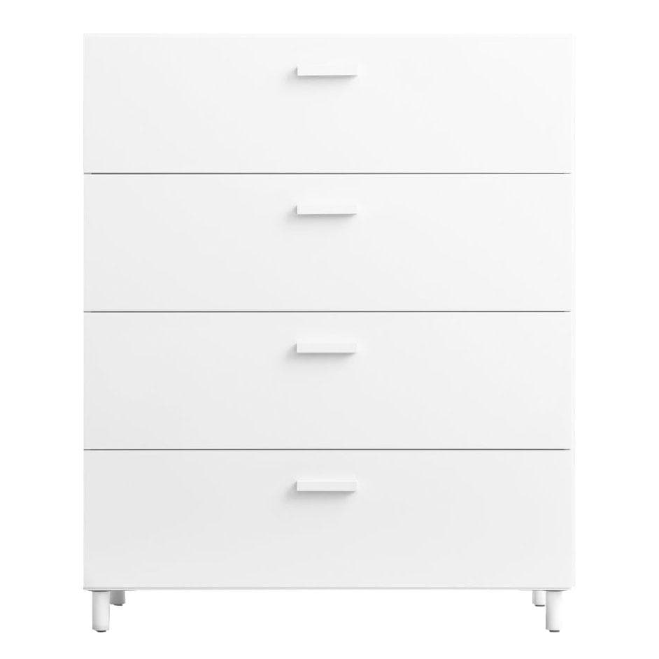 String Furniture Relief Wide Ladekast 82x92,5 Wit