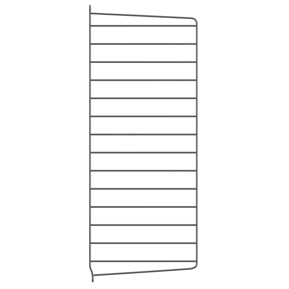 String Furniture Wall Side Panel 1-pack 30 X 75 Cm Donkergrijs