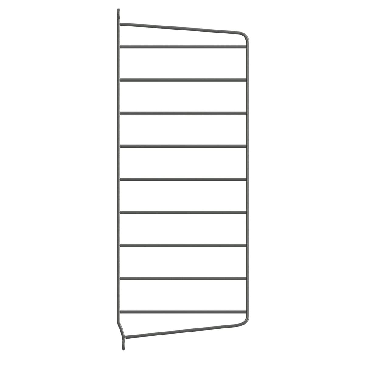 String Furniture Wall Side Panel 2-pack 50 X 20 Cm Donkergrijs - afbeelding 1