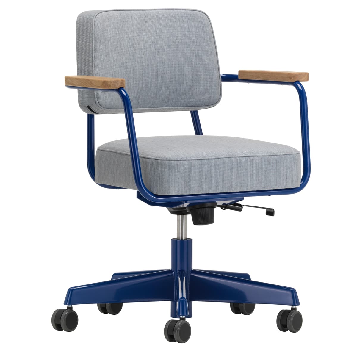 Vitra Fauteuil Direction Pivotant Bureaustoel Tress 06,prouvé,oak