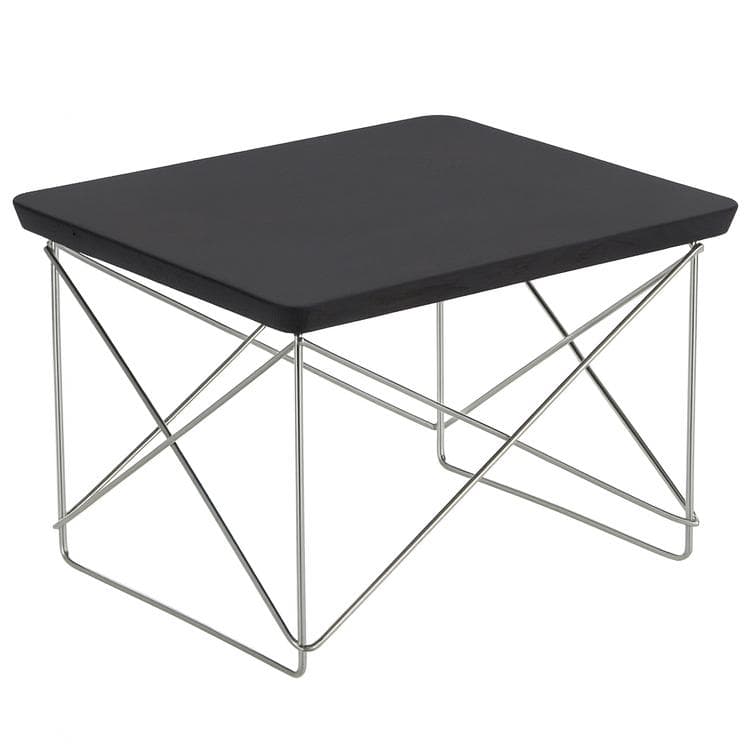 Vitra Occasional LTR Salontafel Chrome Onderstel Oak Dark - afbeelding 1