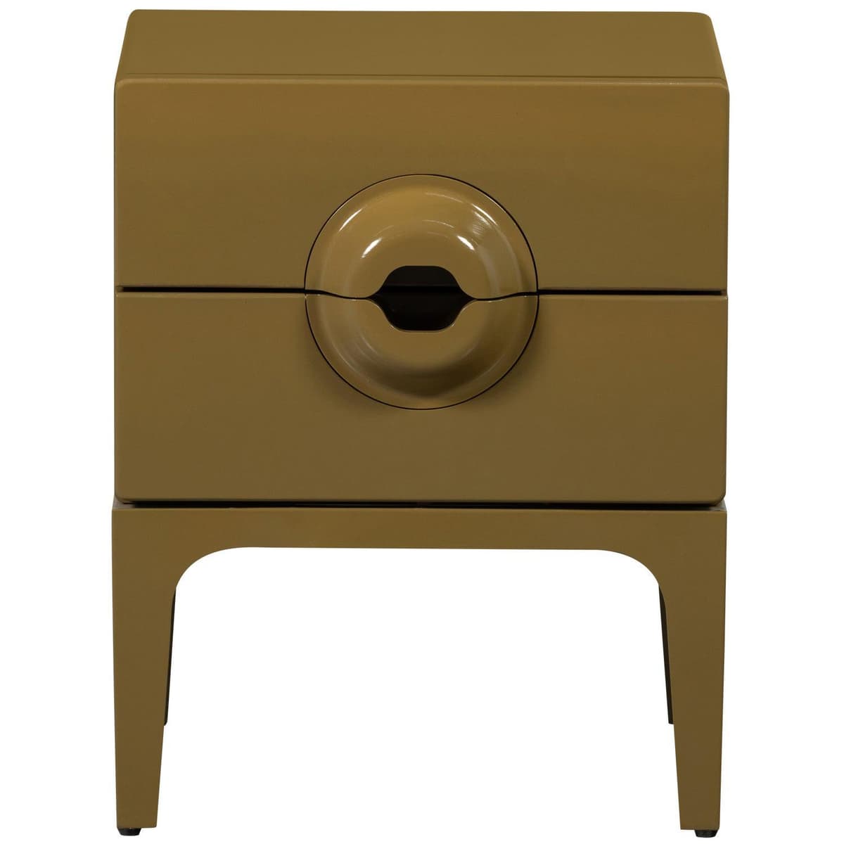 WOOOD Merge Nachtkastje Honing Geel