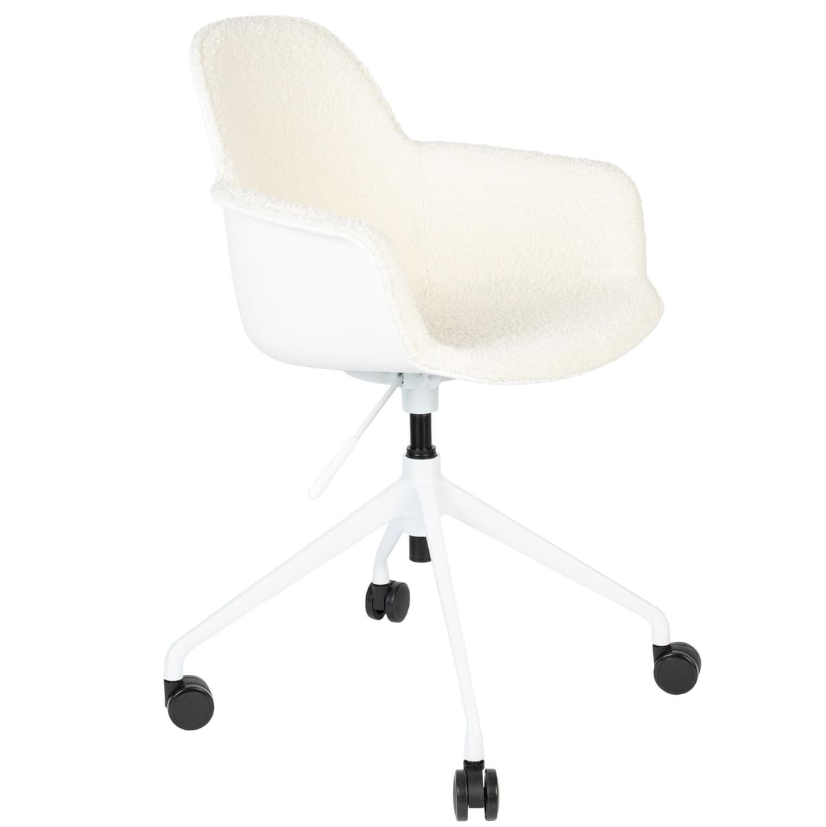 Zuiver Albert Kuip Bureaustoel Met Armleuning White