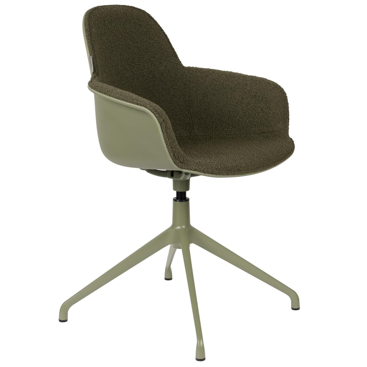 Zuiver Albert Kuip Swivel Stoel Met Armleuning Green
