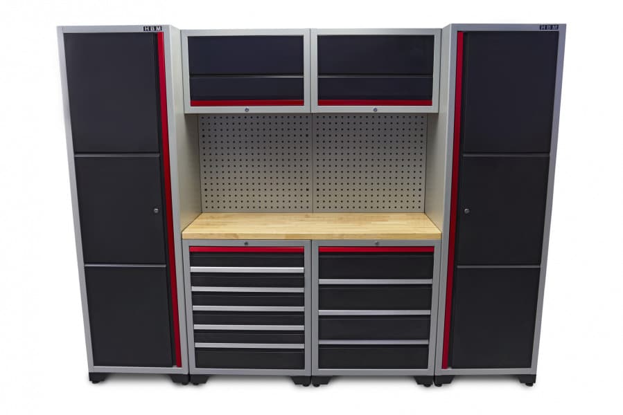 Werkplaatssysteem 9-delig DeLUXE