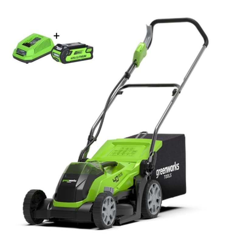 GREENWORKS 40V 2Ah grasmaaier (41cm)