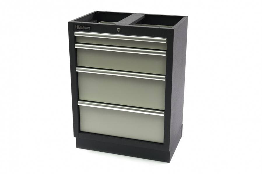 HBM 4 laden PROFI gereedschapskast voor werkplaatsinrichting - afbeelding 1