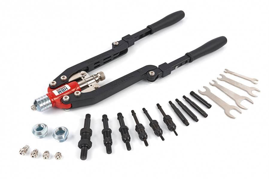 HBM 520 mm PROFI opvouwbare blindklinkmoertang en popnageltang