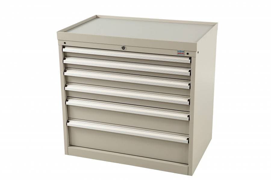 HBM 6 laden PROFI gereedschapskast 88 x 58 x 80 cm