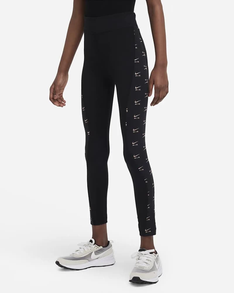 Nike Air Essential Sportlegging Meisjes Zwart 164