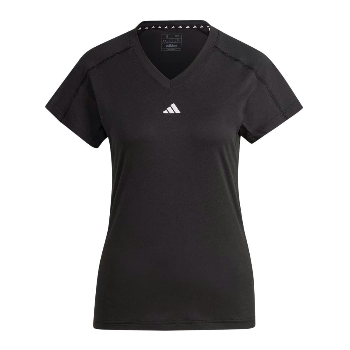 Adidas Aeroready Train Sportshirt Dames Zwart S/36