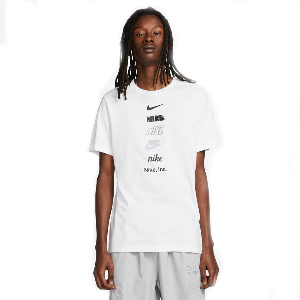 Nike Sportswear Sportshirt Heren Wit Xs