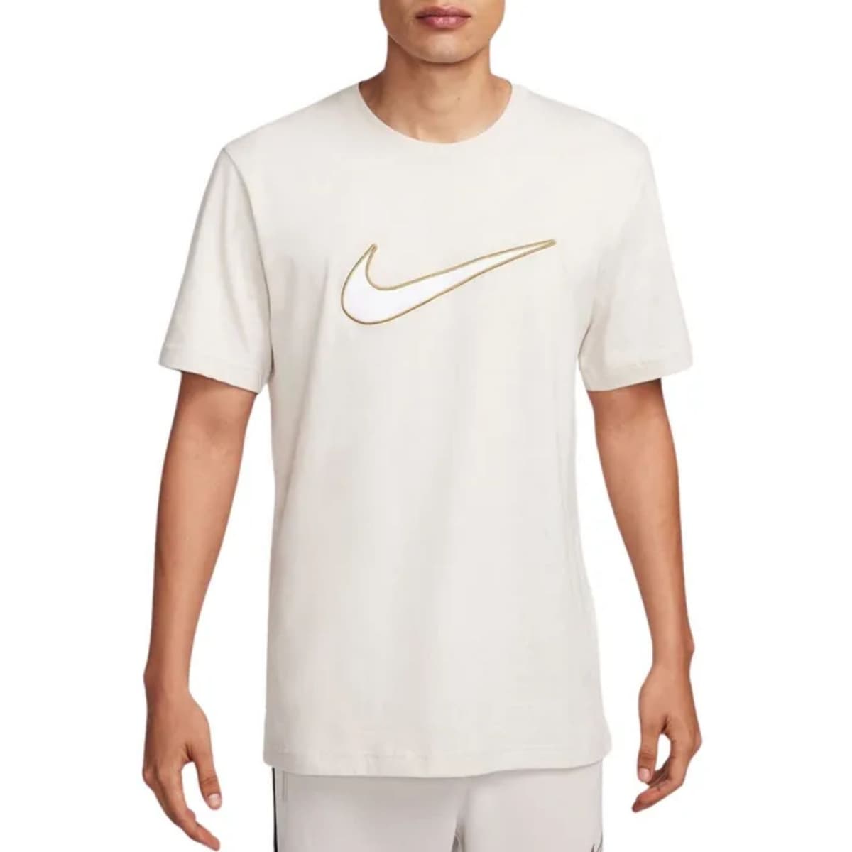 Nike Sportswear Sportshirt Heren Beige M