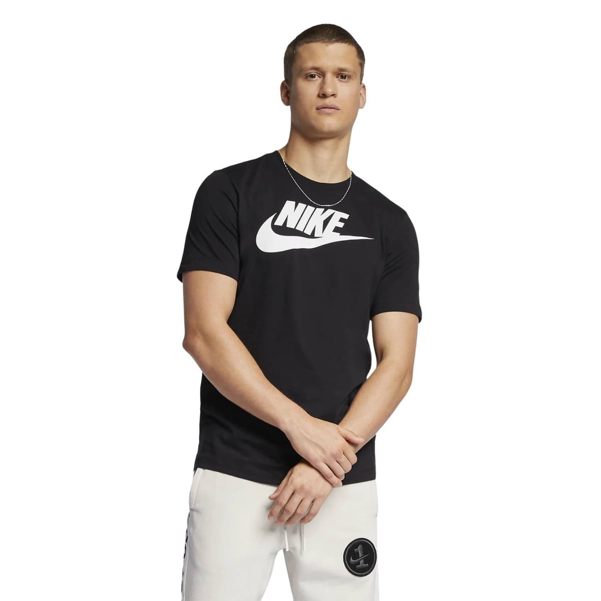 Nike Sportswear Sportshirt Heren Zwart S