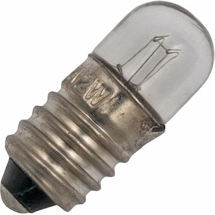 Schiefer E10 Gloeilamp | 1.6W 80V 20mA 2500K | 9x23mm | 10 stuks