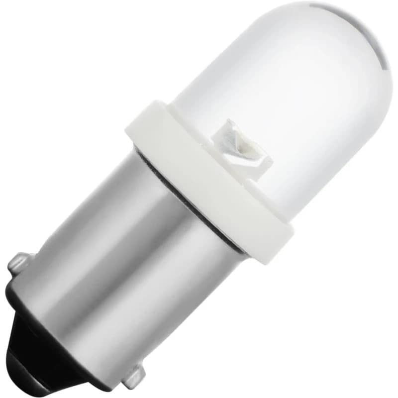 Schiefer BA9s LED Lamp | 0.24W 12V 20mA Wit | 8.5x28mm | 10 stuks