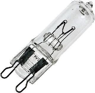 Schiefer G9 Halogeen Steeklamp | 20W 230lm 2800K 230V/240V | Dimbaar