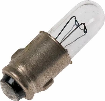 Schiefer BA5s Gloeilamp | 2W 24V 80mA 2500K | 5.7x16mm | 10 stuks