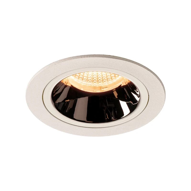 SLV LED InbouwarmatuurØ90mm | 17.55W 2700K 1550lm 927 IP20 | NUMINOS