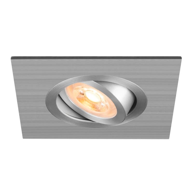 SLV LED Inbouwarmatuur Vierkant | 1X GU10 Max 10W IP20 | Dimbaar | NEW TRIA