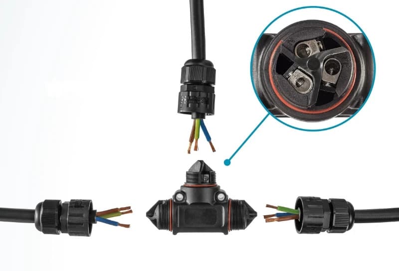 Conex Kabelmof | IP68 3P 0,75-1,5 mm² 32A 450V