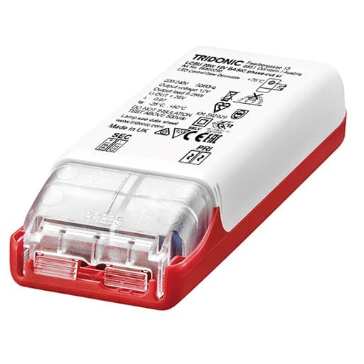 Tridonic LED Driver | 670mA/2100mA 8W/25W 12V | Dimbaar IP20 89800290